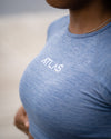 Aqua Blue Sports Bra