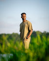Oversized Tee Olive Green