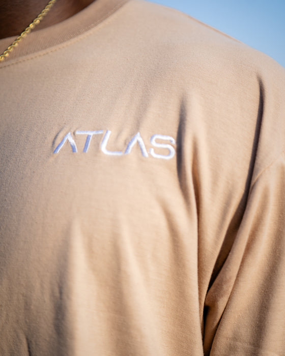 Oversized Tee Desert Tan