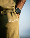 Sweat Short Olive Green