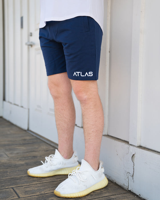 Authentic Sweat Shorts Navy Seal