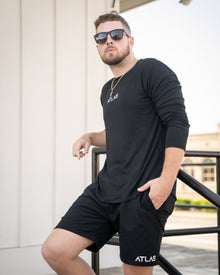  Authentic Sweat Shorts Midnight Black