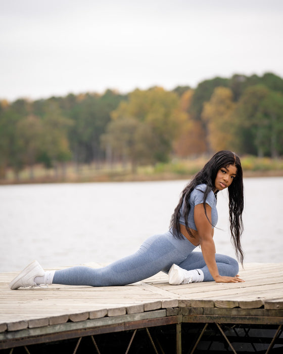 Aqua Blue Leggings